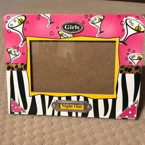 Adorable “Girls Night Out” picture frame